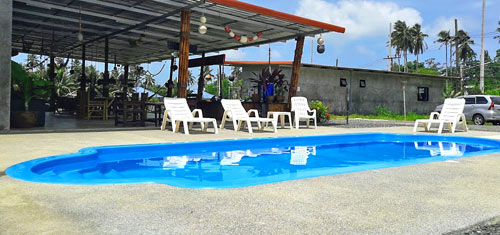 Swimming pool at Chalong Fishing Park.