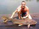 Giant Mekong Catfish in Bangkok.