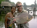 Girl with a Pacu