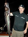 Barracouta caught at night.