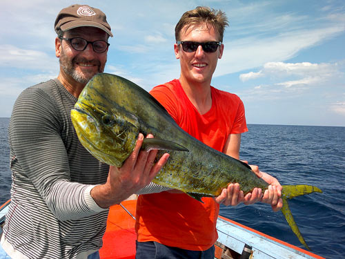 Dorado fishing from Khao Lak.