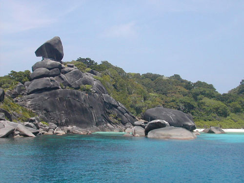 Island No.8 at the Similans - Thailand.