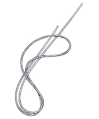 Figure Eight Knot Step 2