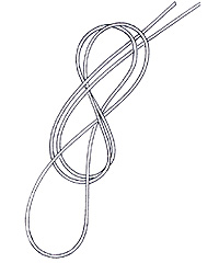 Figure Eight Knot Step 3