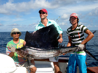 Sailfish with proud angler!