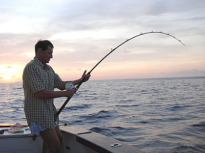 Fishing Pole Bending