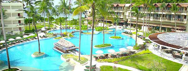 Et af de mange flotte hoteller i Phuket - Thailand.
