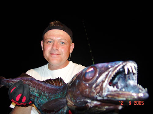 Barracouta with its oversize teeth.